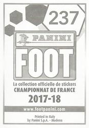 2017-18 Panini FOOT #237 Iván Balliu Back