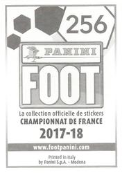 2017-18 Panini FOOT #256 Frédéric Hantz Back