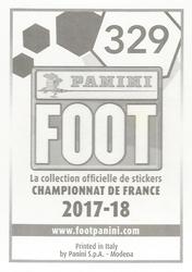 2017-18 Panini FOOT #329 Yacine Bammou Back