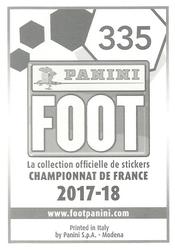 2017-18 Panini FOOT #335 Allez Les Canaris ! Back