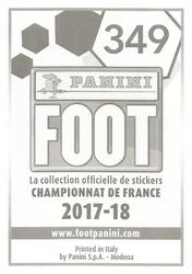 2017-18 Panini FOOT #349 Vincent Marcel Back