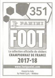 2017-18 Panini FOOT #351 Jean Michaël Seri Back