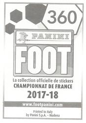 2017-18 Panini FOOT #360 Lucien Favre Back