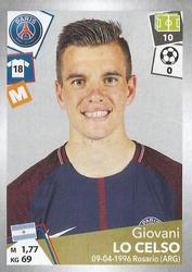2017-18 Panini FOOT #375 Giovani Lo Celso Front