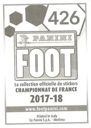 2017-18 Panini FOOT #426 Assane Dioussé Back