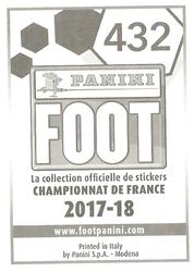 2017-18 Panini FOOT #432 Rémy Cabella Back