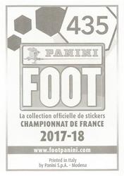 2017-18 Panini FOOT #435 Kévin Monnet-Paquet Back