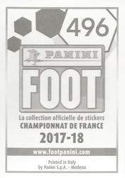 2017-18 Panini FOOT #496 Jérémy Cordoval Back