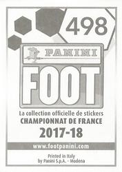 2017-18 Panini FOOT #498 Jimmy Giraudon Back