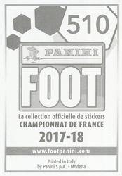 2017-18 Panini FOOT #510 Bryan Pelé Back