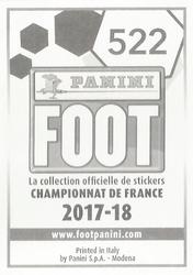 2017-18 Panini FOOT #522 Étienne Didot Back
