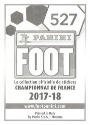 2017-18 Panini FOOT #527 Jérémy Toulalan Back