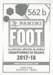 2017-18 Panini FOOT #562 Club Badge Back