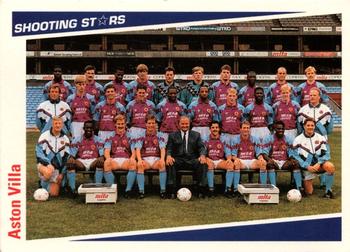 1991-92 Merlin Shooting Stars UK #2 Team Photo and Badge Front