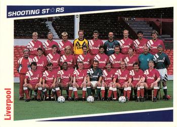 1991-92 Merlin Shooting Stars UK #6 Team Photo and Badge Front