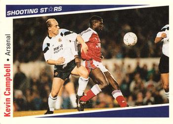 1991-92 Merlin Shooting Stars UK #22 Kevin Campbell Front