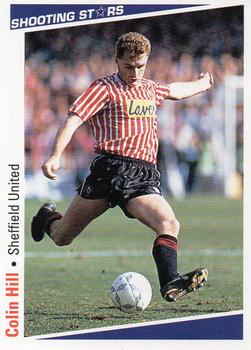 1991-92 Merlin Shooting Stars UK #247 Colin Hill Front