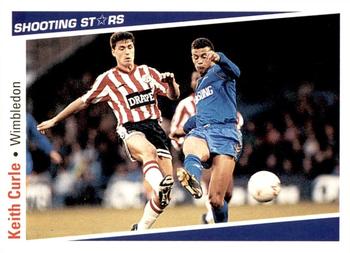1991-92 Merlin Shooting Stars UK #318 Keith Curle Front