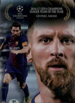 2017-18 Topps Chrome UEFA Champions League - Award Winners #AW-LM Lionel Messi Front