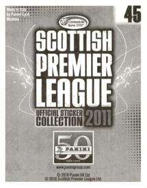 2011 Panini Scottish Premier League Stickers #45 Celtic Team Group Back