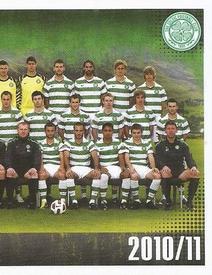 2011 Panini Scottish Premier League Stickers #46 Celtic Team Group Front
