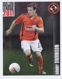 2011 Panini Scottish Premier League Stickers #123 Danny Swanson Front
