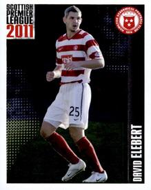 2011 Panini Scottish Premier League Stickers #150 David Elebert Front