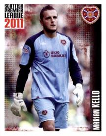 2011 Panini Scottish Premier League Stickers #181 Marian Kello Front