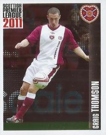 2011 Panini Scottish Premier League Stickers #189 Craig Thomson Front