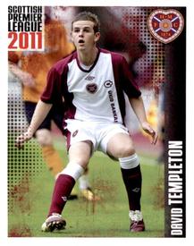 2011 Panini Scottish Premier League Stickers #203 David Templeton Front