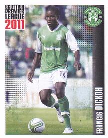 2011 Panini Scottish Premier League Stickers #230 Francis Dickoh Front