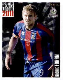 2011 Panini Scottish Premier League Stickers #257 Richie Foran Front