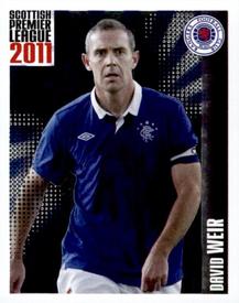 2011 Panini Scottish Premier League Stickers #260 David Weir Front