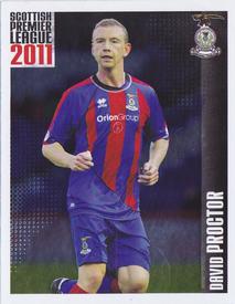 2011 Panini Scottish Premier League Stickers #273 David Proctor Front
