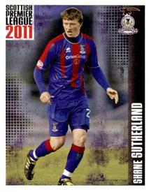 2011 Panini Scottish Premier League Stickers #299 Shane Sutherland Front
