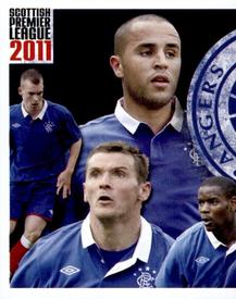2011 Panini Scottish Premier League Stickers #385 Rangers Montage Front