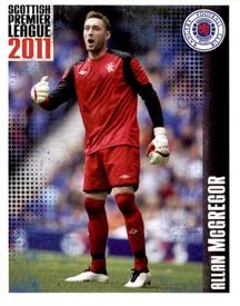 2011 Panini Scottish Premier League Stickers #388 Allan McGregor Front