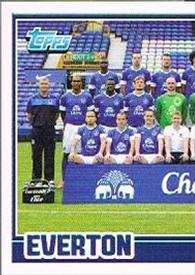 2012-13 Topps Premier League 2013 #54 Everton Team Pt.1 Front