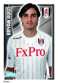 2012-13 Topps Premier League 2013 #80 Bryan Ruiz Front