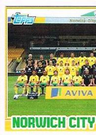 2012-13 Topps Premier League 2013 #150 Norwich City Team Pt.1 Front