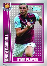 2012-13 Topps Premier League 2013 #333 Andy Carroll Front