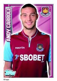 2012-13 Topps Premier League 2013 #336 Andy Carroll Front