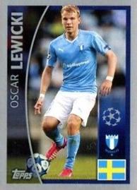 2015-16 Topps UEFA Champions League Stickers #16 Oscar Lewicki Front