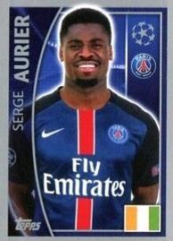 2015-16 Topps UEFA Champions League Stickers #21 Serge Aurier Front