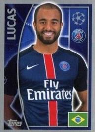 2015-16 Topps UEFA Champions League Stickers #26 Lucas Front