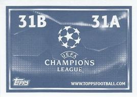 2015-16 Topps UEFA Champions League Stickers #31 Thiago Motta / Ezequiel Lavezzi Back