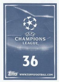 2015-16 Topps UEFA Champions League Stickers #36 Pepe Back