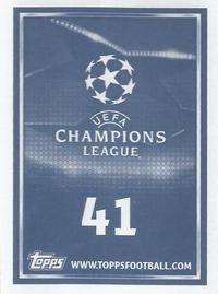2015-16 Topps UEFA Champions League Stickers #41 James Rodriguez Back