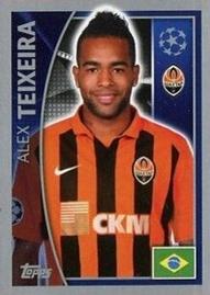 2015-16 Topps UEFA Champions League Stickers #57 Alex Teixeira Front