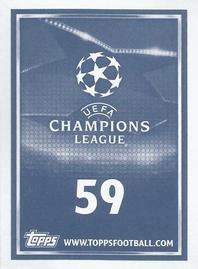 2015-16 Topps UEFA Champions League Stickers #59 Eduardo Back